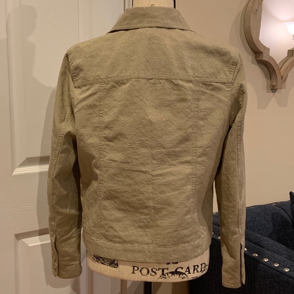 Croft & Barrow Scroll Damask Blazer Jacket - Picture 3 of 7